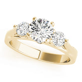 Engagement Rings 3 Stone Round - TN50573-E